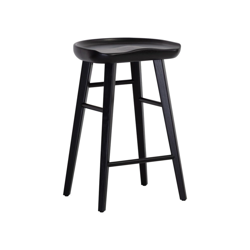 Domiron Counter Stool FURNITURE - counter stool Sunpan Black
