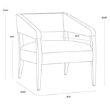 Carios Lounge Chair FURNITURE - lounge chair Sunpan