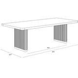 Kallia Dining Table FURNITURE - dining table Sunpan