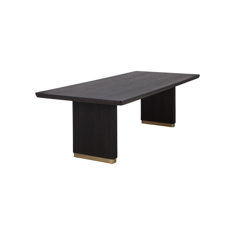 Kallia Dining Table FURNITURE - dining table Sunpan Charcoal