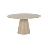 Elira Round Dining Table FURNITURE - dining table Sunpan Light Oak