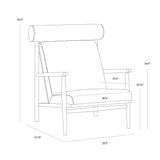 Biku Lounge Chair FURNITURE - lounge chair Sunpan