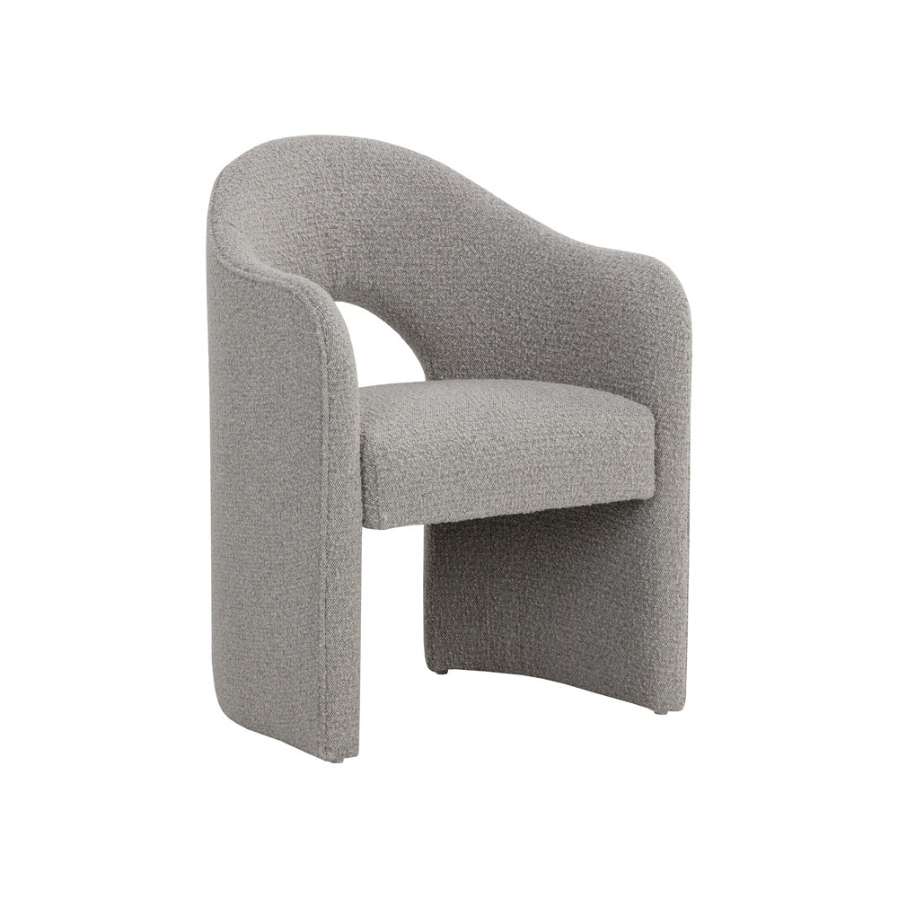 Anaia Dining Armchair, Altro Cappuccino