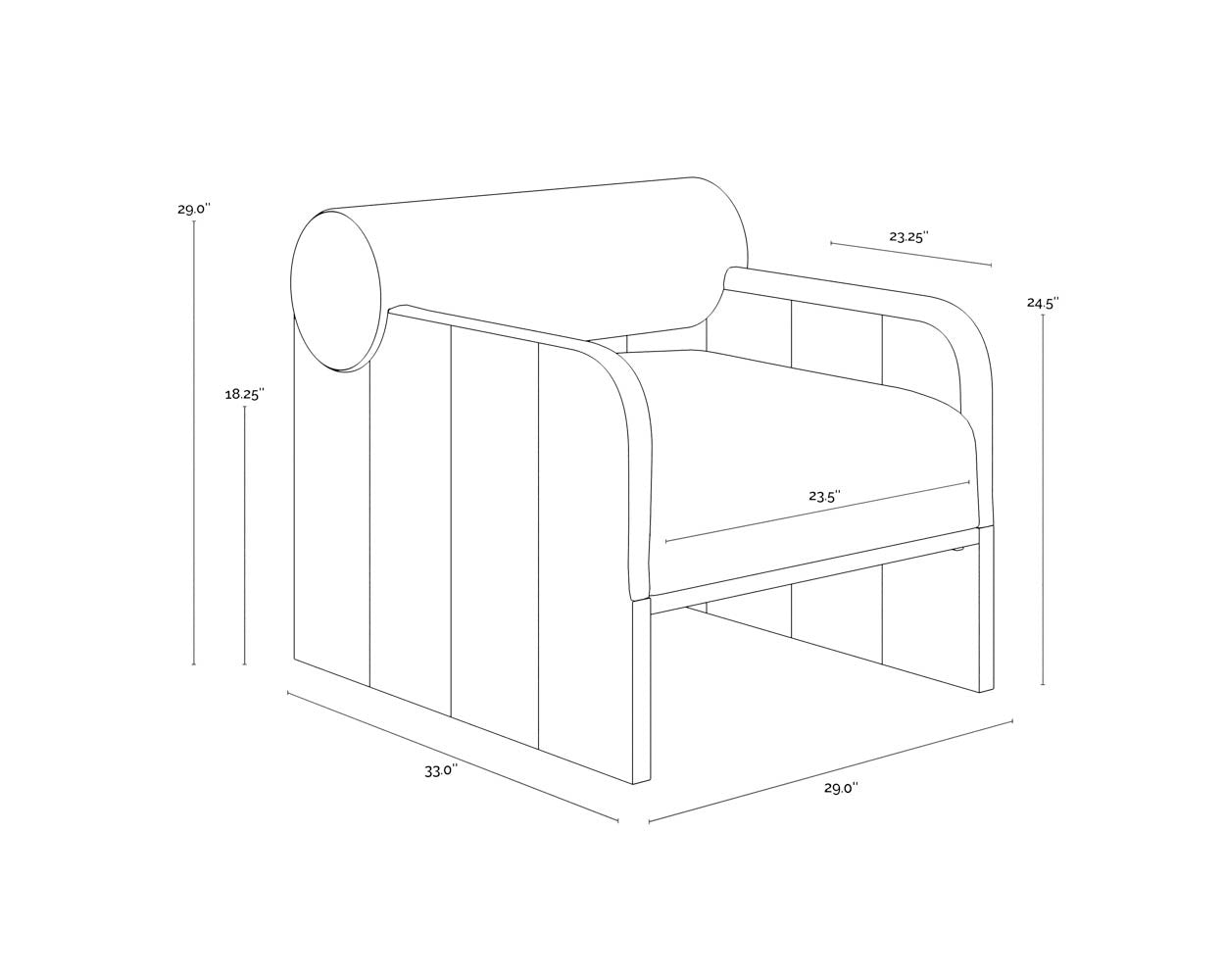 Cobyn Lounge Chair FURNITURE - lounge chair Sunpan