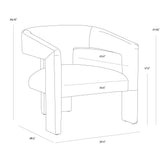 Corben Lounge Chair FURNITURE - lounge chair Sunpan