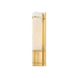 Tottenville Wall Sconce LIGHTING - wall sconce Hudson Valley Lighting Aged Brass Small