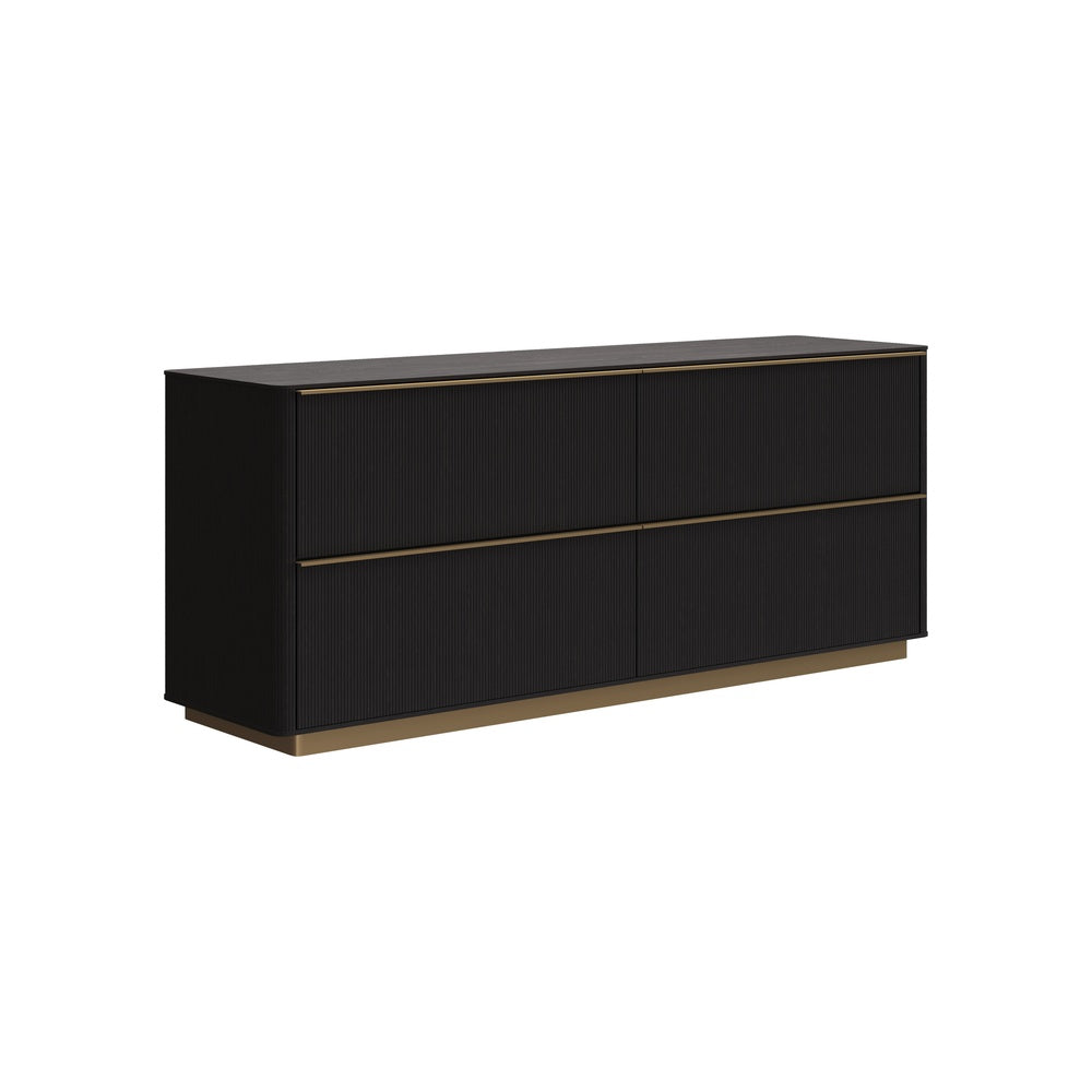 Kallia Dresser FURNITURE - dresser Sunpan Charcoal