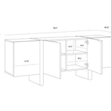 Ewal Sideboard FURNITURE - sideboard Sunpan