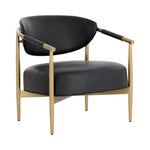 Helly Lounge Chair FURNITURE - lounge chair Sunpan Bravo Black