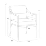 Letara Dining Armchair FURNITURE - dining chair Sunpan