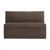 Donna Banquette FURNITURE - bench Sunpan Dusty Brown