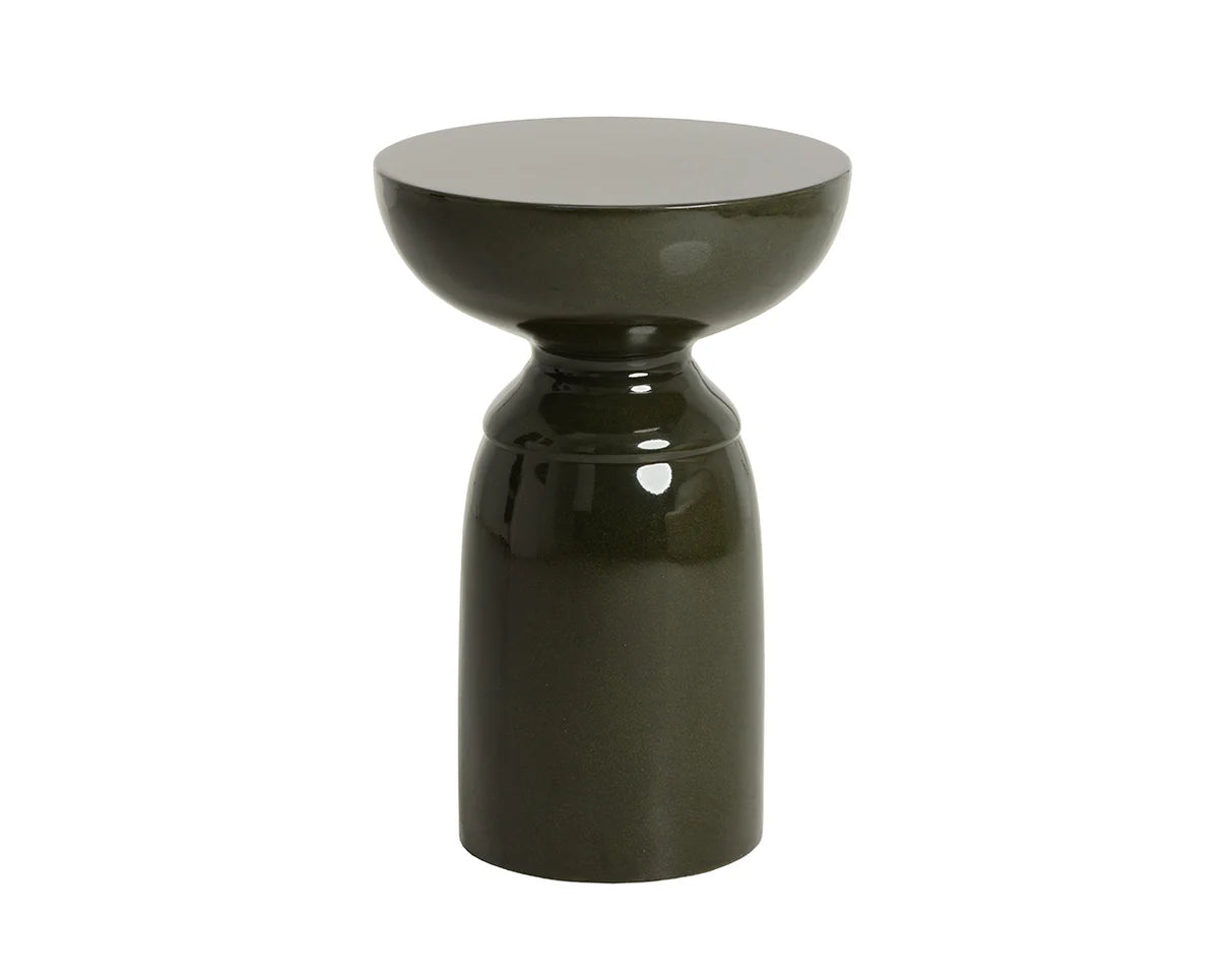 Giya End Table FURNITURE - end table Sunpan Moss Green