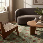 Genevive Modern Floral Wool Rug RUGS - wool Dash & Albert