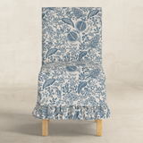 Lark Ruffle Slipcover Dining Chair FURNITURE - dining chairs Skyline Furniture