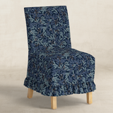 Lark Ruffle Slipcover Dining Chair FURNITURE - dining chairs Skyline Furniture