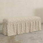 Cricket Ruffle Bench FURNITURE - benches Skyline Furniture
