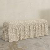 Cricket Ruffle Bench FURNITURE - benches Skyline Furniture