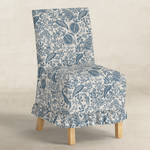 Lark Ruffle Slipcover Dining Chair FURNITURE - dining chairs Skyline Furniture