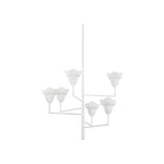 Alora Chandelier LIGHTING - chandelier Hudson Valley Lighting White Plaster Small