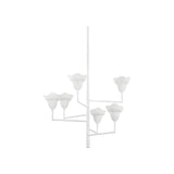 Alora Chandelier LIGHTING - chandelier Hudson Valley Lighting White Plaster Small
