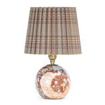 Giorgio Marble Mini Lamp Mini Lamps Regina Andrew Plaid Wave Pleat Shade