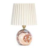 Giorgio Marble Mini Lamp Mini Lamps Regina Andrew Oyster Wave Pleat Shade