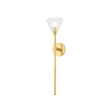 Maspeth Wall Sconce LIGHTING - wall sconce Hudson Valley Lighting Aged Brass