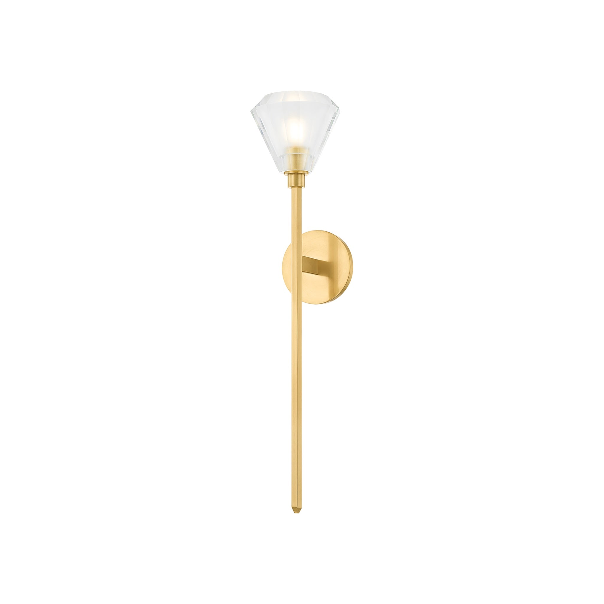Maspeth Wall Sconce LIGHTING - wall sconce Hudson Valley Lighting Aged Brass