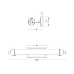 Devon Picture Light - Large/Brass LIGHTING - picture light Regina Andrew