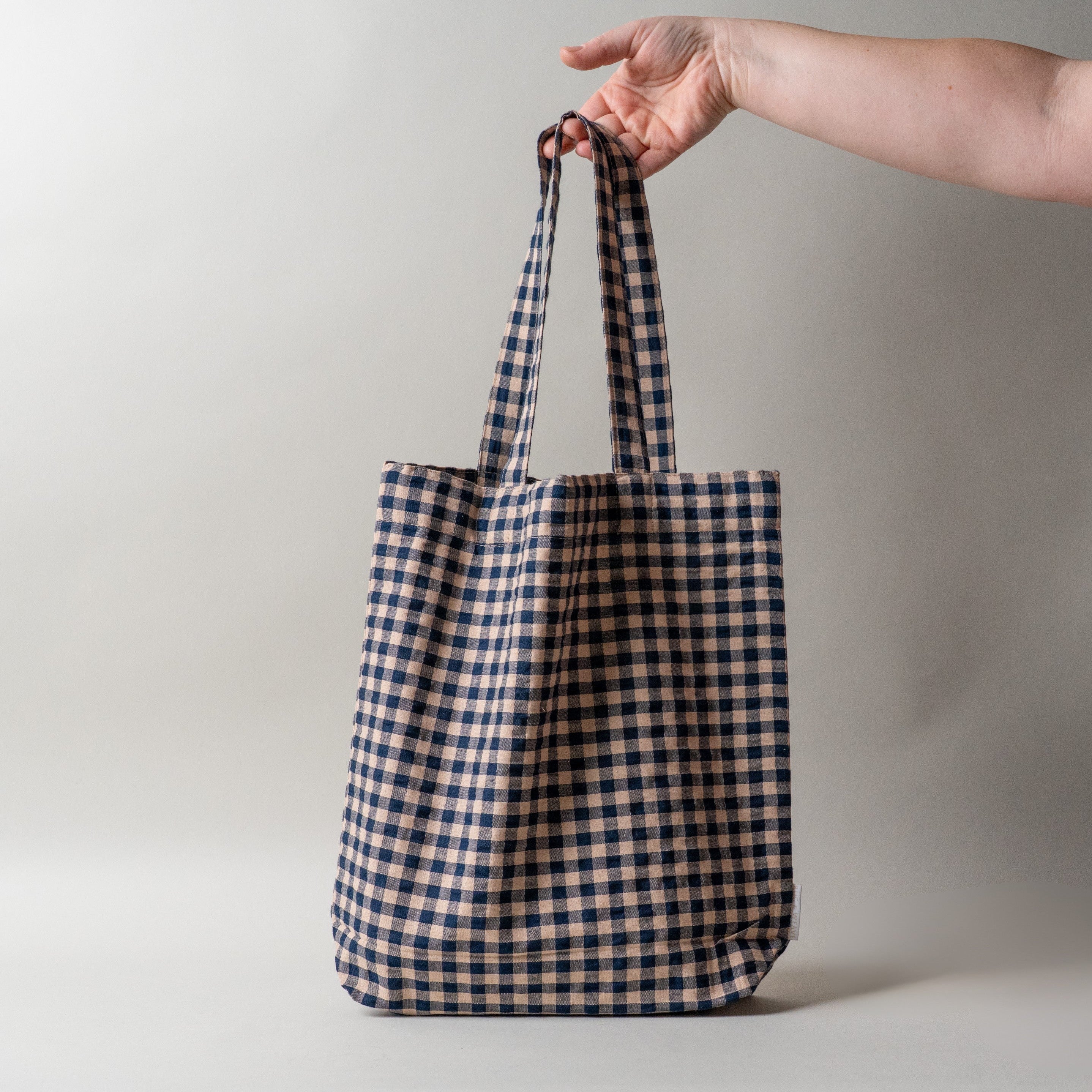 Everyday Gingham Tote Bag reusable bag Rug and Weave Pillows