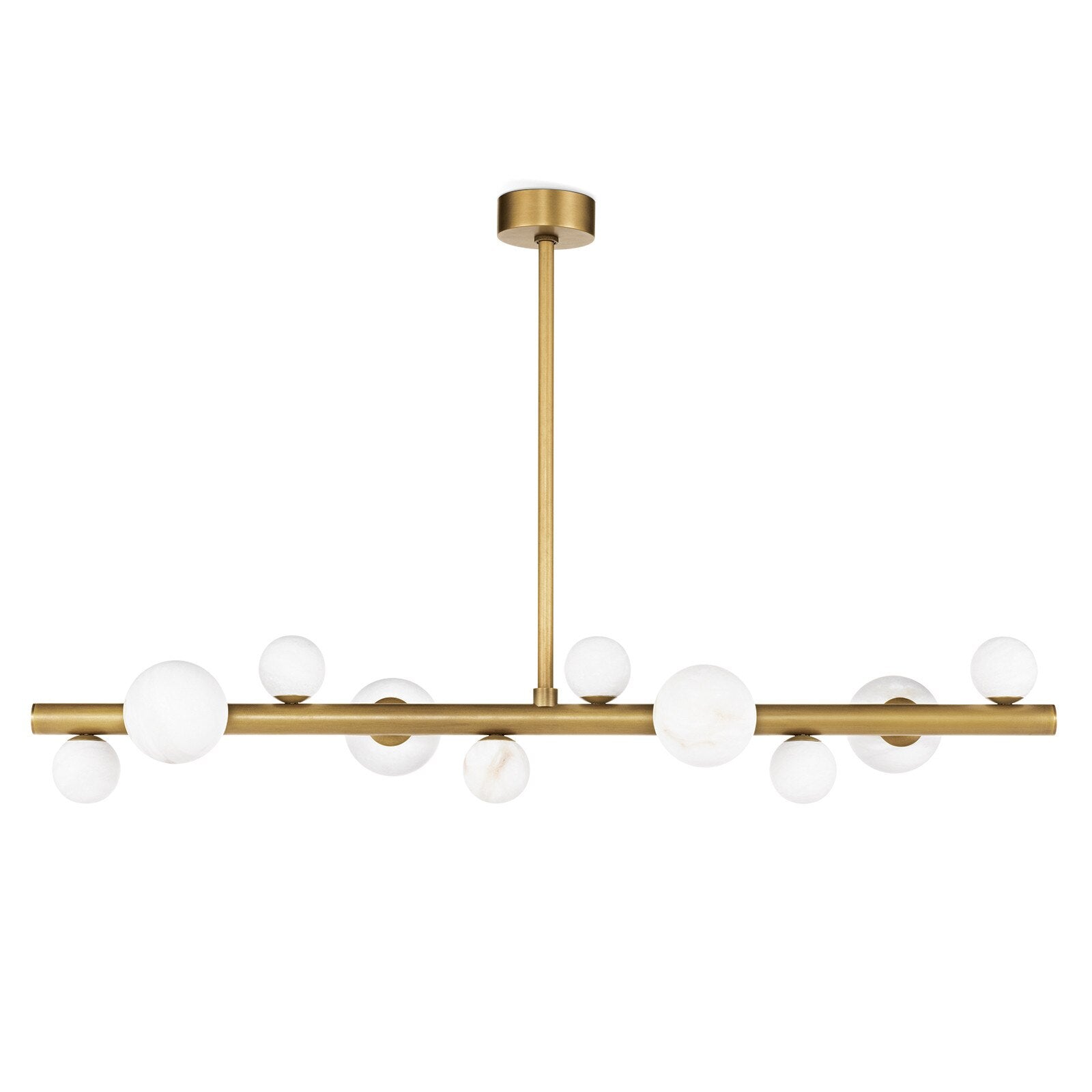 Styx Chandelier - Natural Brass LIGHTING - chandelier Regina Andrew