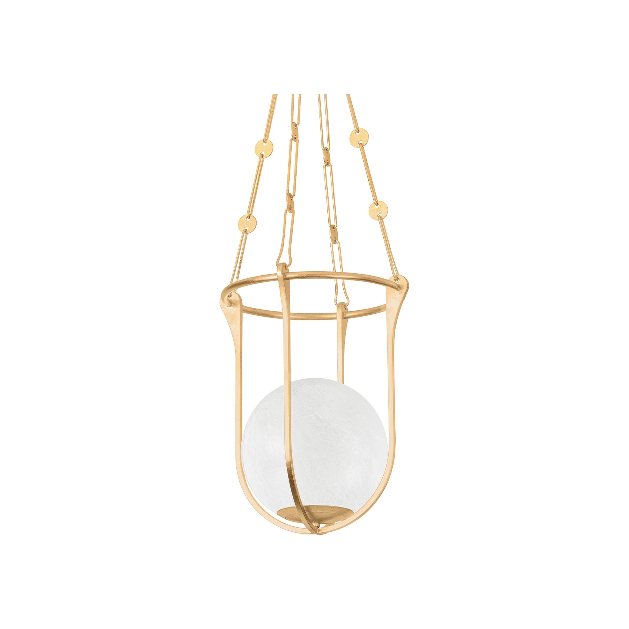Verbank Lantern LIGHTING - lantern Hudson Valley Lighting Vintage Gold Leaf Small