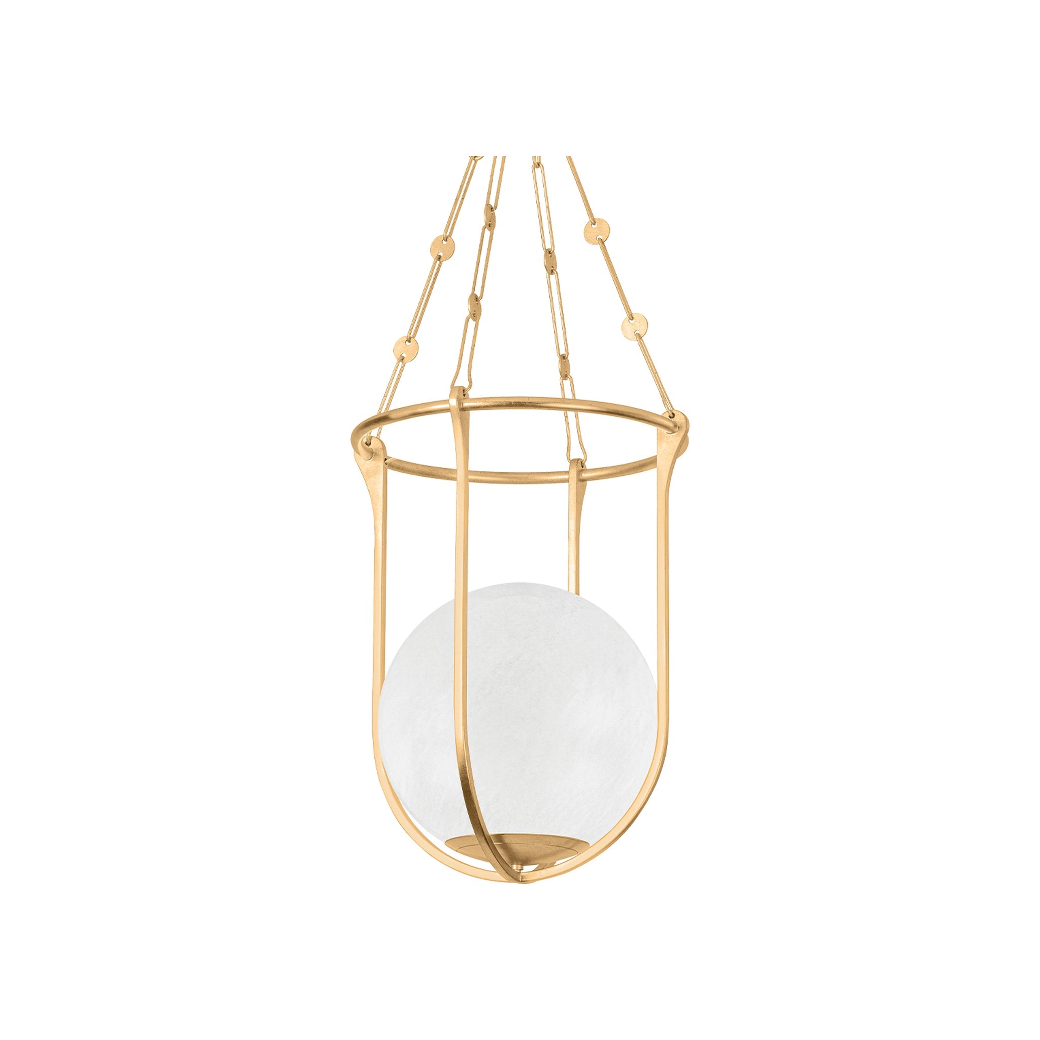 Verbank Lantern LIGHTING - lantern Hudson Valley Lighting Vintage Gold Leaf Large