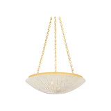 Summerside Pendant LIGHTING - pendant Hudson Valley Lighting Vintage Gold Leaf Small
