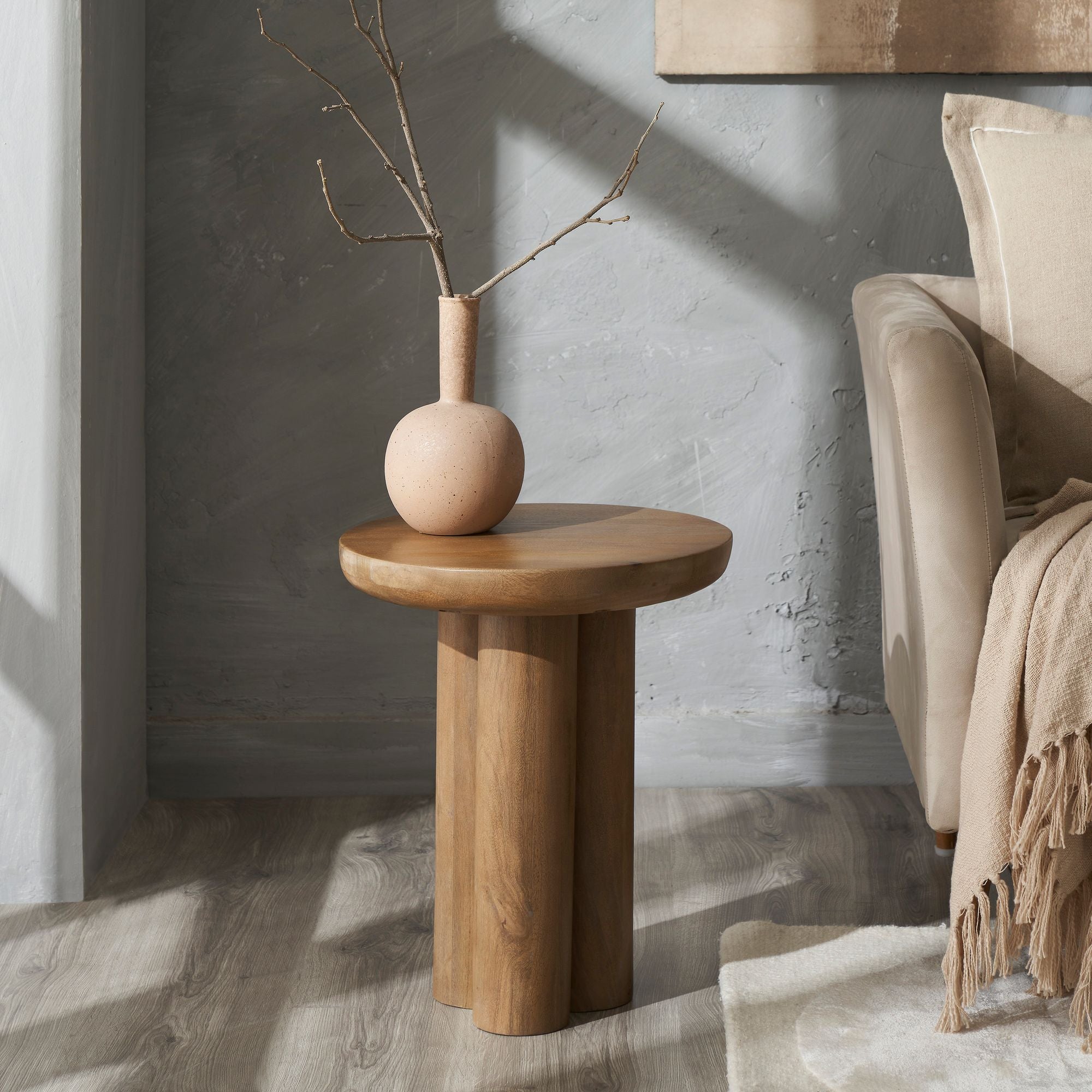 Hana Side Table FURNITURE - side table Renwil