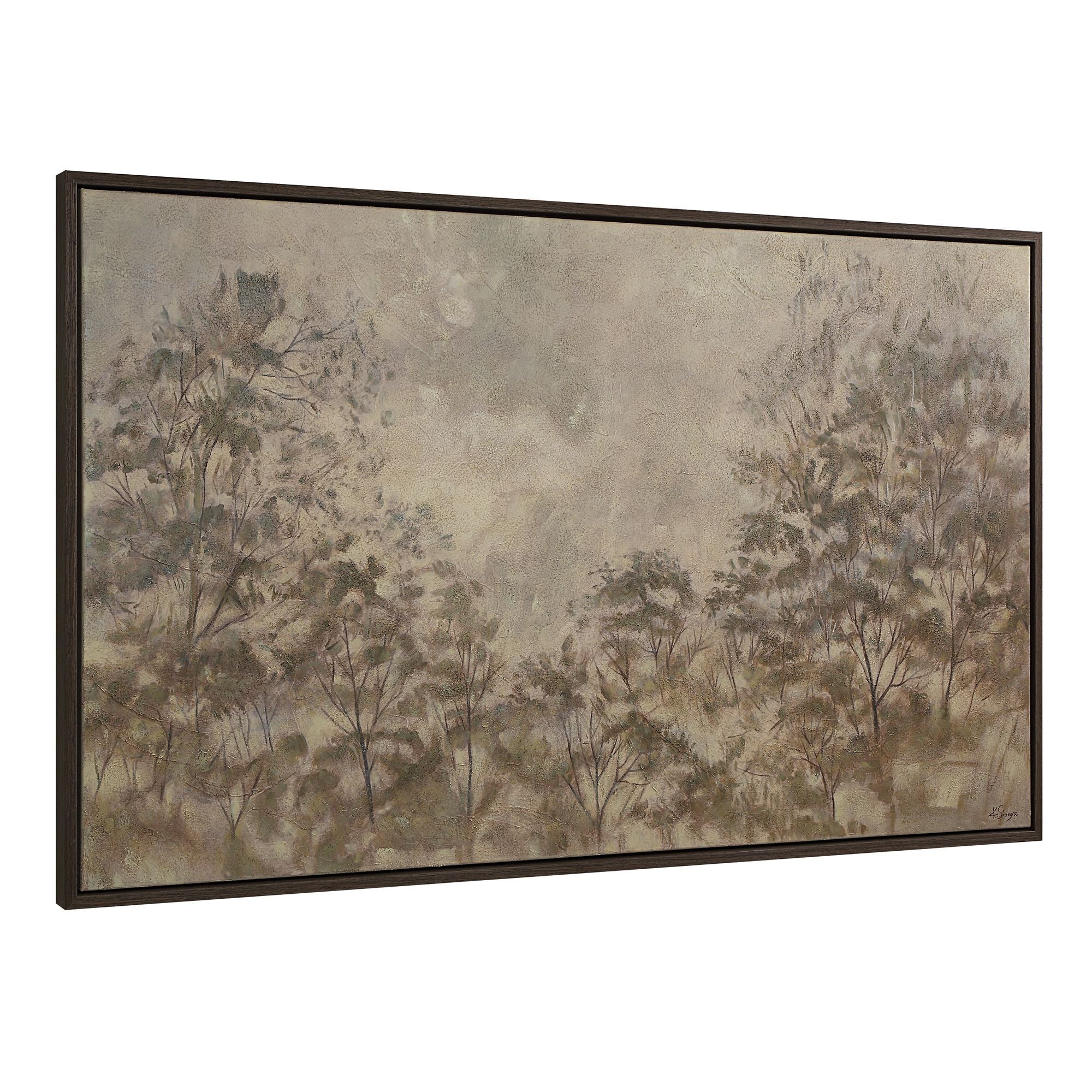 IN STORE - Tourelle Framed Canvas ARTWORK - in store Renwil