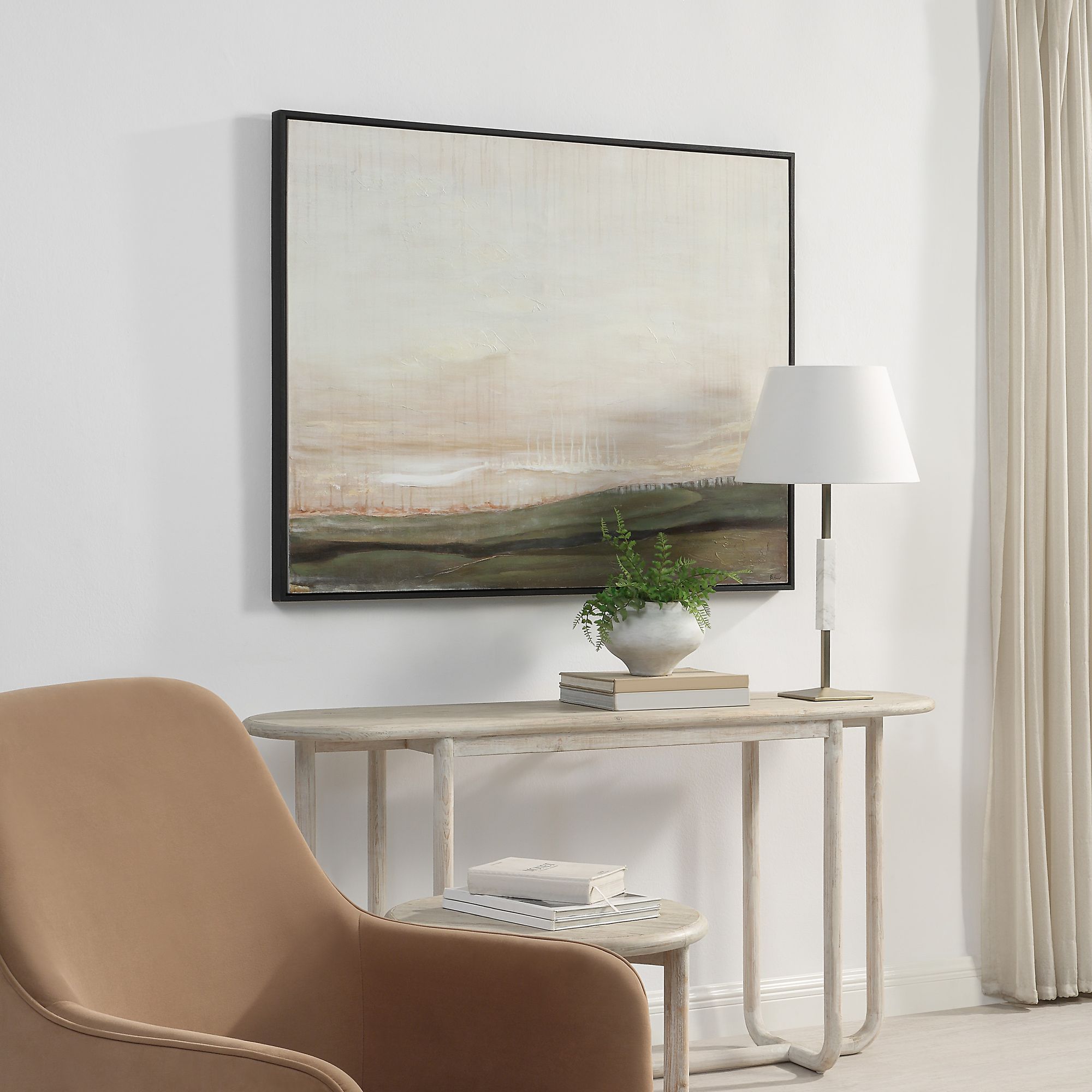 Mackenna Framed Canvas ARTWORK - framed print Renwil
