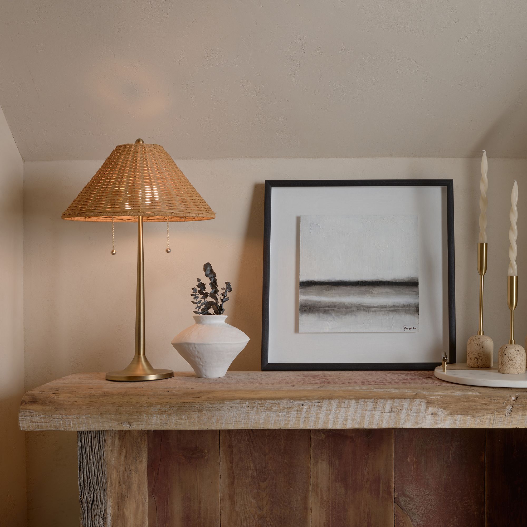 Vivian Table Lamp LIGHTING - table lamp Renwil