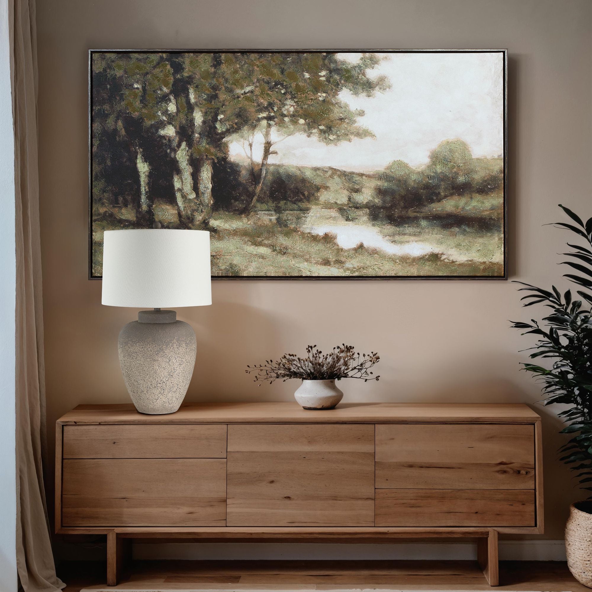 Dulcetto Framed Canvas ARTWORK - framed print Renwil