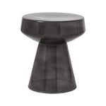 IN STORE - Livia Tinted Glass Side Table FURNITURE - in store Renwil