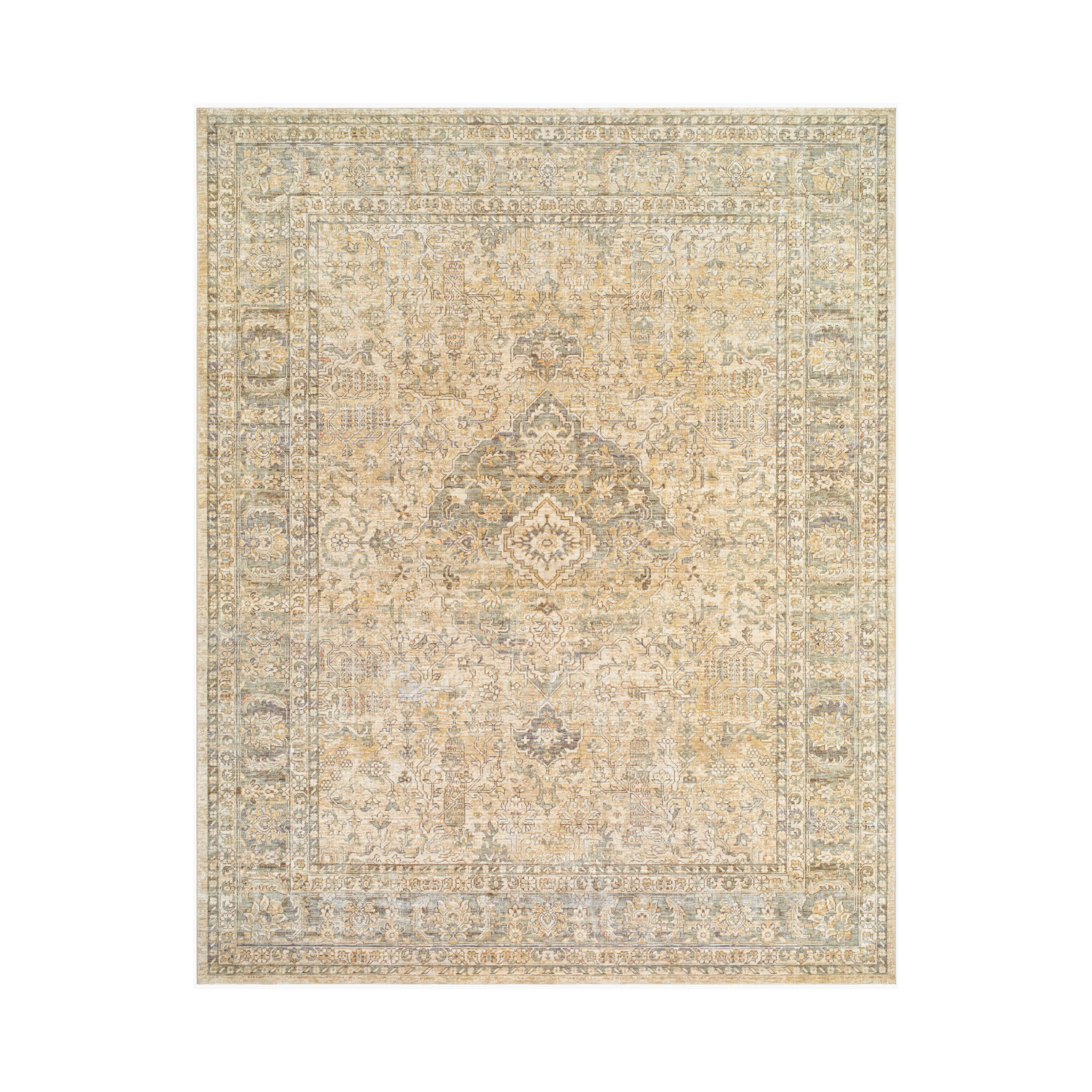 Becki Owens Renaissance Olive / Granite Rug RUGS - wool Surya