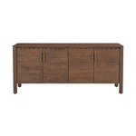 Winnie 4 Door Sideboard - Vintage Brown - Rug & Weave