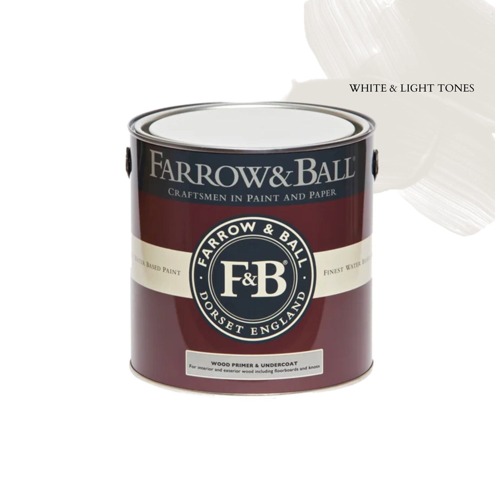 Farrow & Ball Wood Primer & Undercoat - White & Light Tones