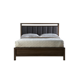 Folke Upholstered Bed - Boxter Grey