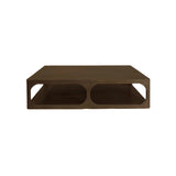 Stella Reclaimed Wood Coffee Table 4 - a - FURNITURE - coffee table - rectangle Hauer Market Aged Brown
