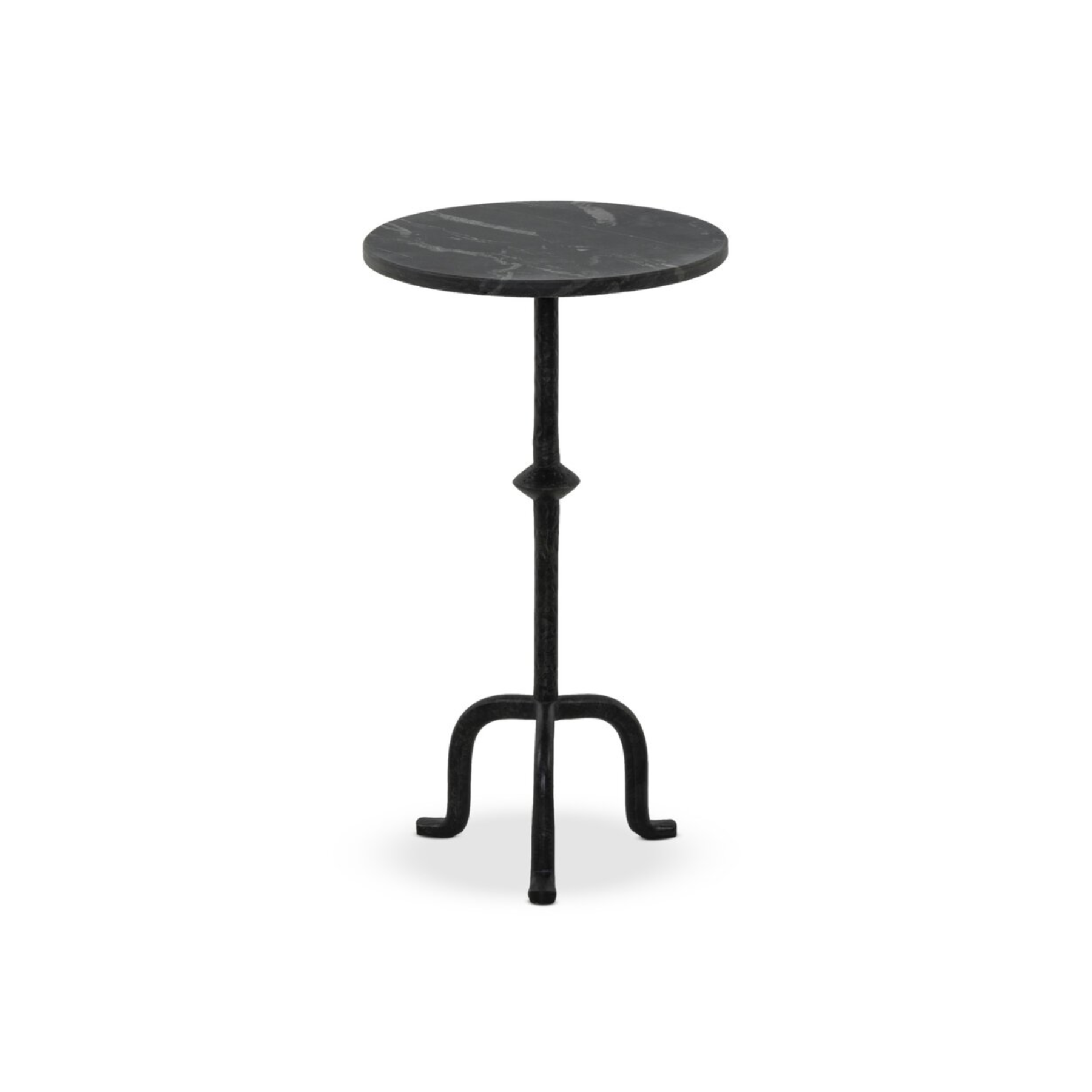 Jocelyn End Table - Black Marble FURNITURE - accent table Four Hands
