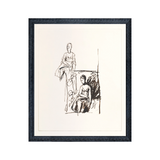"Feminine Reflections III" Framed Art Print