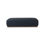 Sinclair Cocktail Ottoman Ottomans Four Hands Fresno Cobalt
