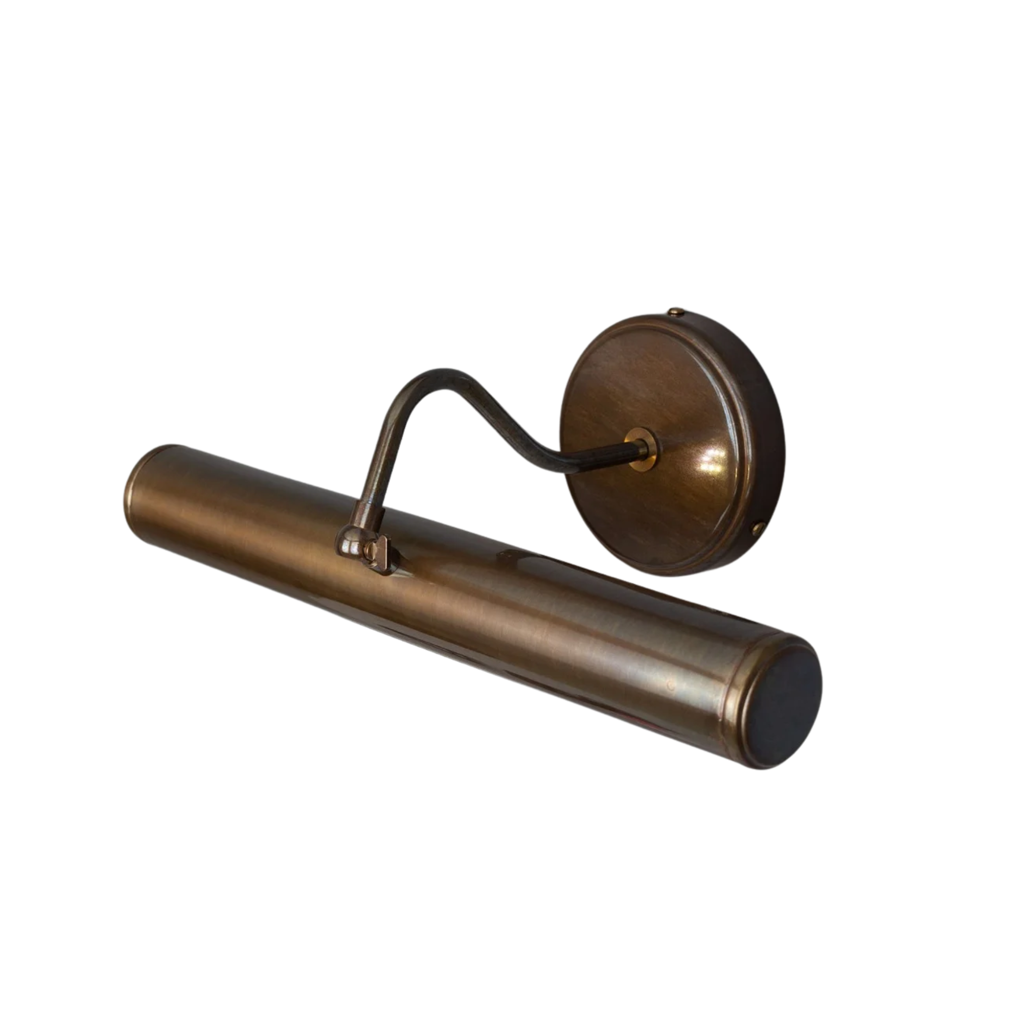 Belfast Picture Light LIGHTING - sconce Mullan Lighting Antique Brass