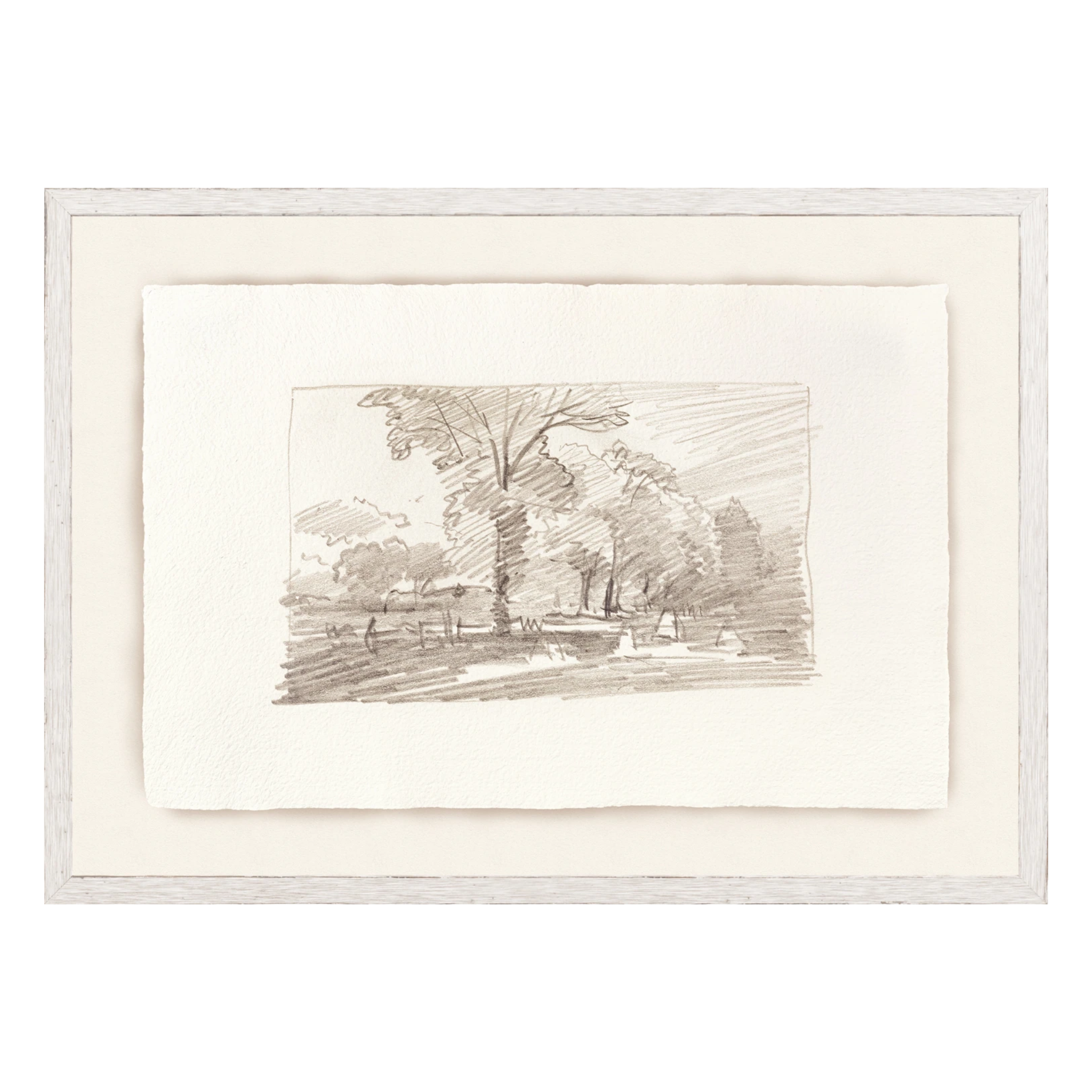 "Field Sketch" Framed Art Print ARTWORK - framed print Celadon Art